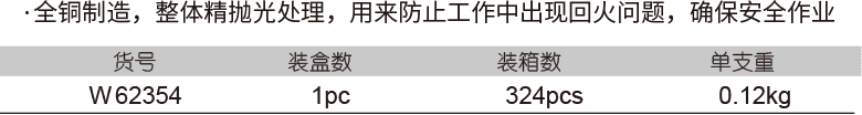 減壓表用回火防止器（乙炔）(圖1)